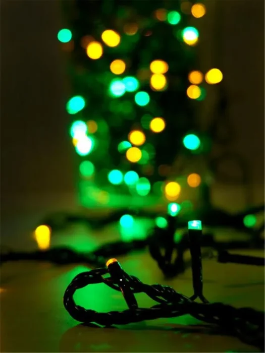 Гирлянда LD100C-GM 100 светодиод. LED 8 реж. 10м разноцв. SHLights 4607144116770