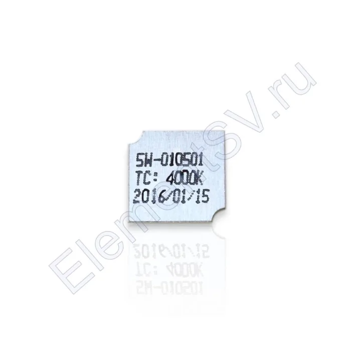 Светодиодная COB матрица X1414 W41 (15-17V, 5W, 300mA, day white)