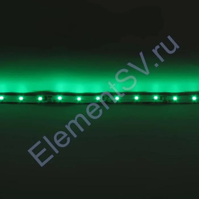 Светодиодная лента Standart class, 3528, 60led/m, Green, 12V, IP20