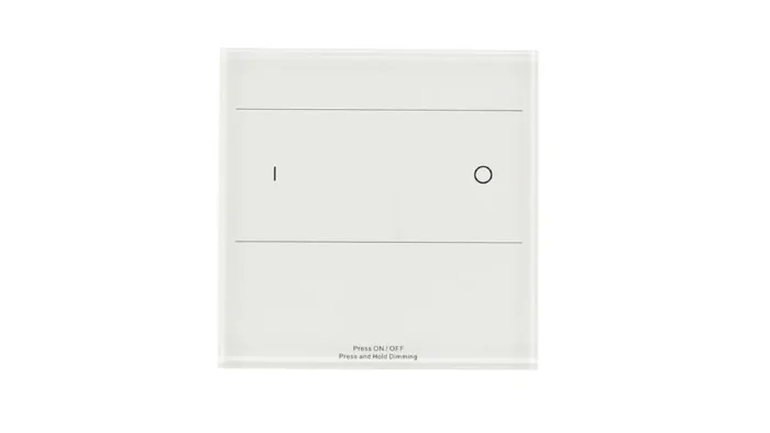 Сенсорная панель T20-1 White IC24 (DIM, 1 zone, RF 2.4GHz, 3VDC(AAAx2))