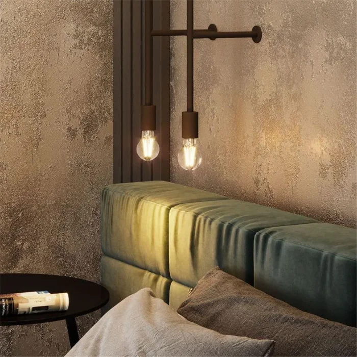 Лампа светодиодная филаментная Black Filament 6Вт A60 грушевидная 2700К тепл. бел. E27 600лм GAUSS 102802106