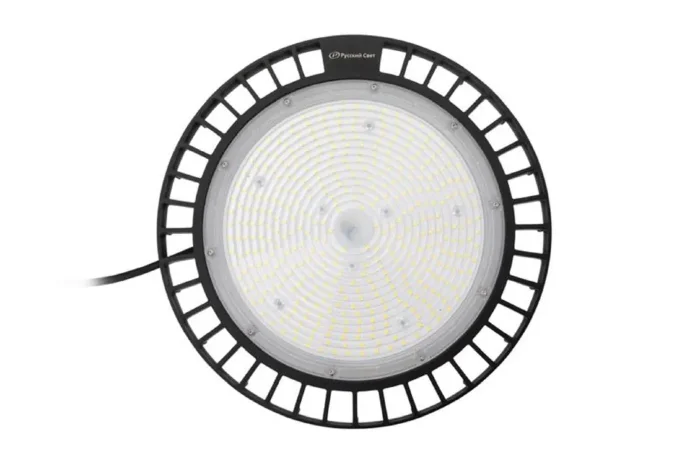 Светильник светодиодный ДСП IB 11 S 200W VW 850 BK 353х353х161мм 200Вт 5000К IP65 High Bay подвесной черн. Русский Свет 16091124351