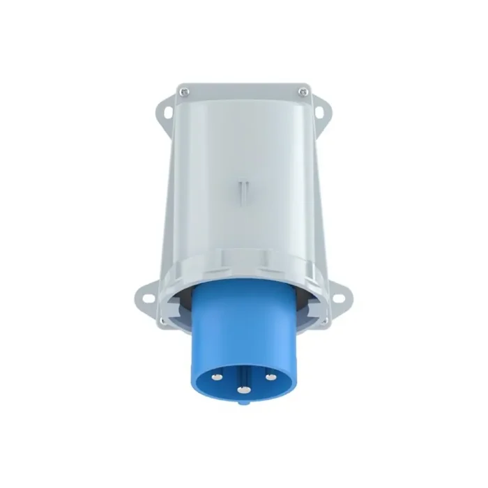 Вилка настенная 63А 2P+E 250В IP67 DKC DIS245M6393