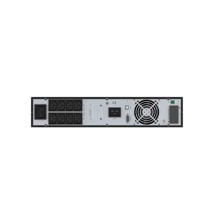 Источник бесперебойного питания Онлайн для Small Rackmount 2000 ВА/1800Вт 1/1 8xIEC C13 EPO USB RS-232 Rack 2U 4х9А.ч DKC SMALLR2A5I
