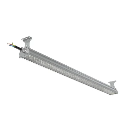 Светильник светодиодный ДСП WP 24 C 120W W 840 L1200 SI CL 1280х100х85мм 120Вт 4000К IP66 пылевлагозащ. Русский Свет 27072423919