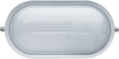 Светильник ЛОН 94 800 NBL-O1-60-E27/WH 1х60Вт E27 IP54 (аналог НПБ 1401 бел. овал 60Вт) Navigator 94800