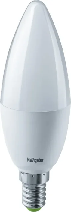 Лампа светодиодная 94 482 NLL-P-C37-5-230-4K-E14-FR 5Вт свеча 4000К нейтр. бел. E14 400лм 176-264В Navigator 94482
