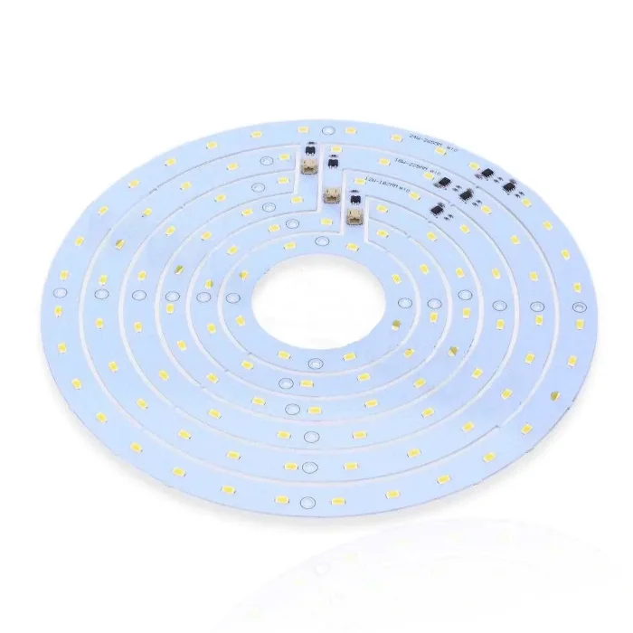 Светодиодная матрица 5730, 48/36/24 led, 220V, 24/18/12W, Ф265/225/187mm, D204, day white