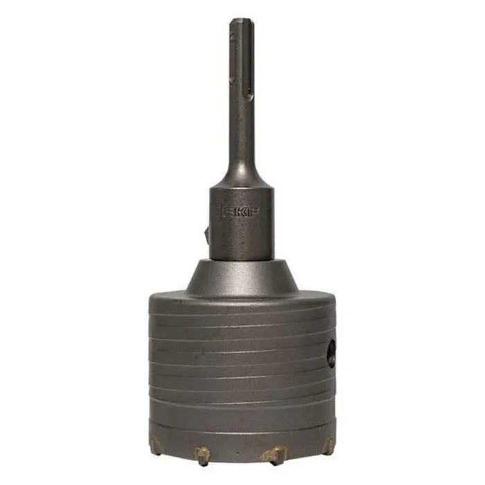 Коронка буровая по бетону с оснасткой TCT-72 М22 SDS-plus Master EKF tct-72-m22