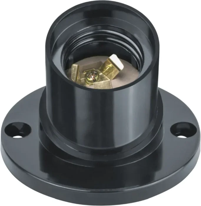 Патрон электрич. 71 607 NLH-BL-W1-E27 карболит. настенный наклонный Navigator 71607