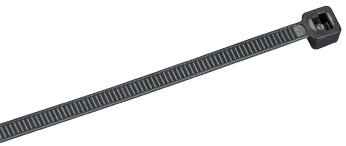 Хомут 4.8х300мм P6.6 съемный черн. (уп.100шт) IEK UHH13-D048-300-100-K02