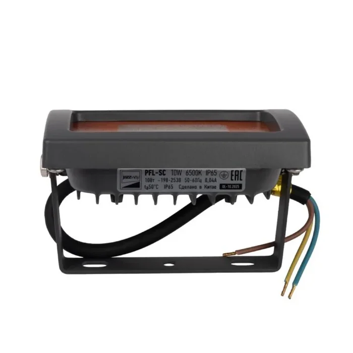 Прожектор светодиодный PFL-SC 10Вт 6500К IP65 190-260В ДО закален. матов. стекло JazzWay 5004863
