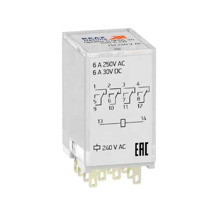 Реле промежуточное OptiRel G RP55-34-24D-6-CO/TIL КЭАЗ 324483