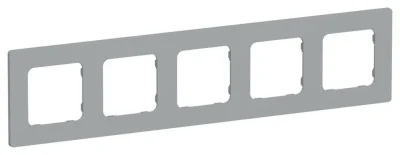 Рамка 5-м СП FLITE РУ-5-К-ФлС сер. IEK FI-M52-32-20-K03