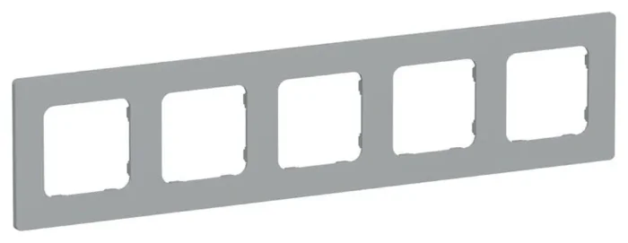 Рамка 5-м СП FLITE РУ-5-К-ФлС сер. IEK FI-M52-32-20-K03