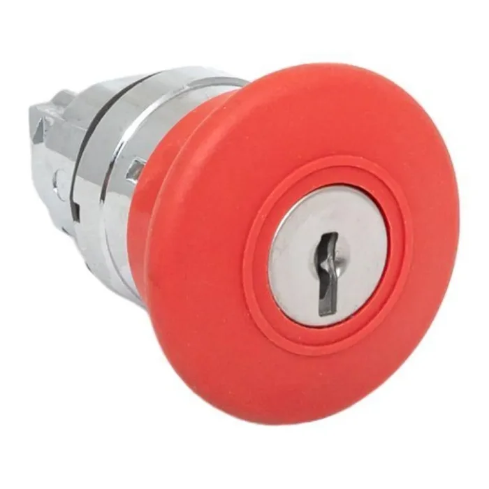 Механизм кнопки исполнительный XB4 "Грибок" поворотн. с фиксацией с замком красн. PROxima EKF XB4BA1F-R