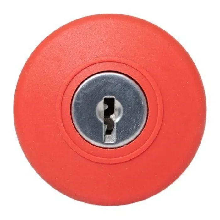 Механизм кнопки исполнительный XB4 "Грибок" поворотн. с фиксацией с замком красн. PROxima EKF XB4BA1F-R