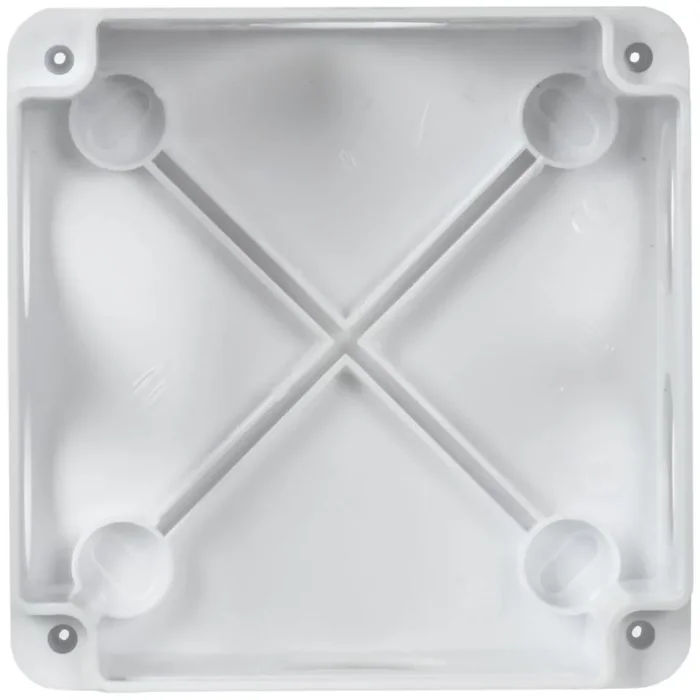 Коробка распаячная ОП КМ 100х100х45 IP44 6 вводов бел. IEK UKO11-100-100-045-K01-44