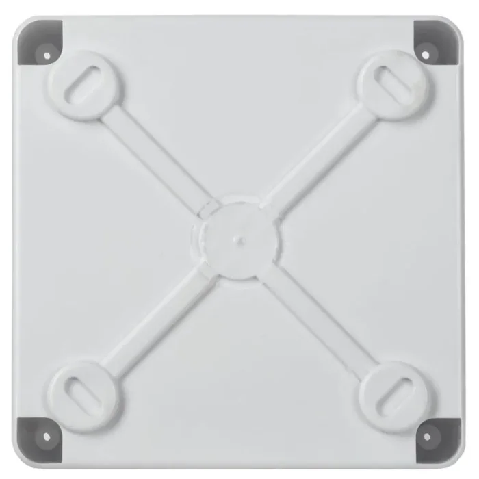 Коробка распаячная ОП КМ 100х100х45 IP44 6 вводов бел. IEK UKO11-100-100-045-K01-44