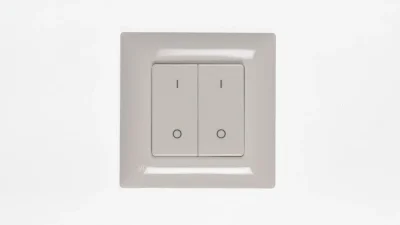 Панель PF1-2 White IC27 (DIM, 2 zone, RF 2.4GHz, 3VDC(CR2032))