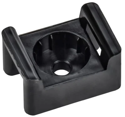 Площадка монтажная 16х23 под пистолет черн. (уп.100шт) IEK UHP20-16-23-100-K02