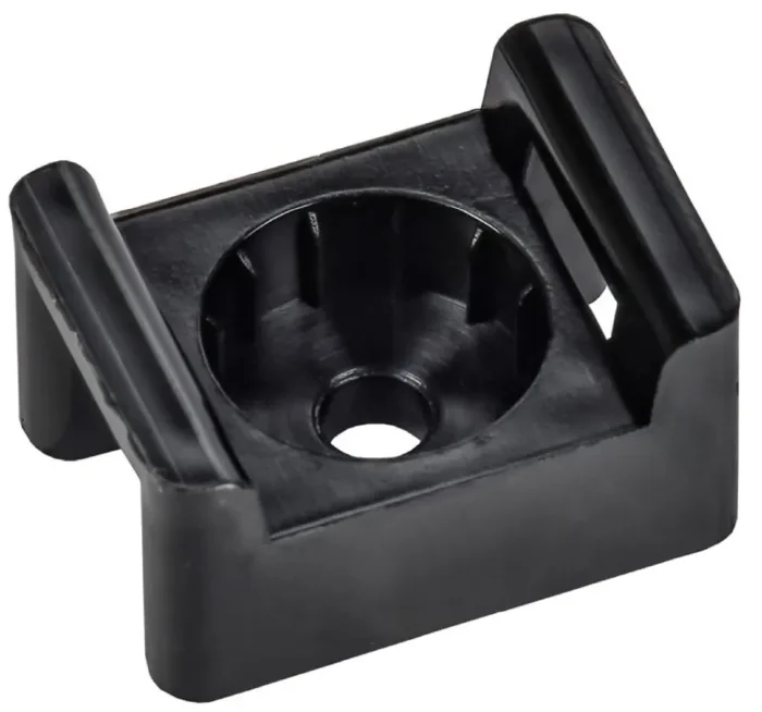 Площадка монтажная 16х23 под пистолет черн. (уп.100шт) IEK UHP20-16-23-100-K02