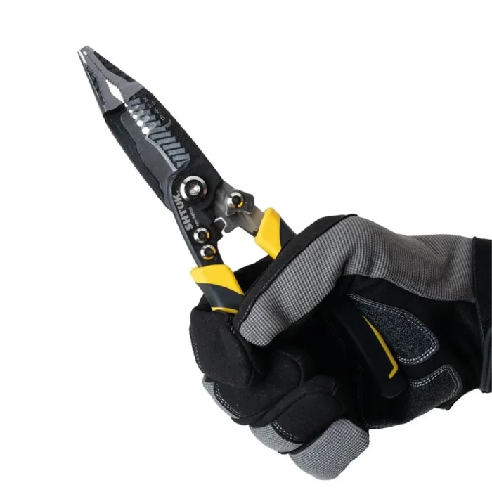 Клещи электромонтажные многофункциональные 6-в-1 210мм (08500) SHTOK 376308