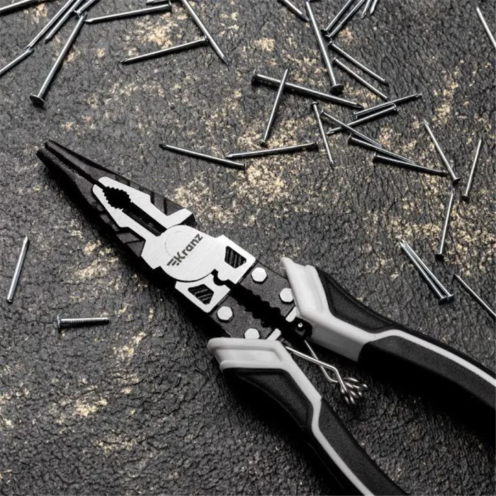 Тонкогубцы многофункциональные универсальные 200мм Kranz KR-12-4653-5