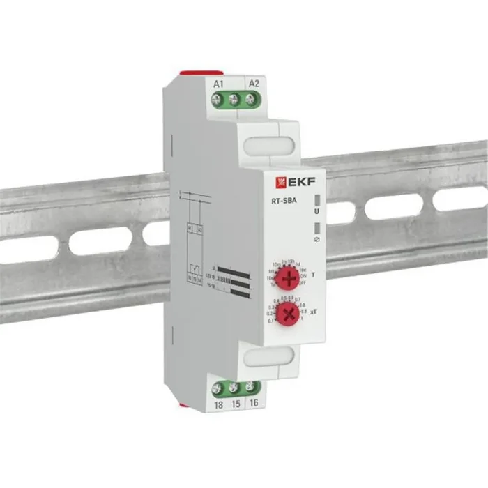 Реле времени RT-SBA 12-240В задержка времени включ. PROxima EKF rt-sba-12-240