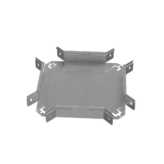 Ответвитель для лотка Х-образ. 100х50 сталь 0.8мм "ПЛЮС" XDplus50-100 КМ PL0602