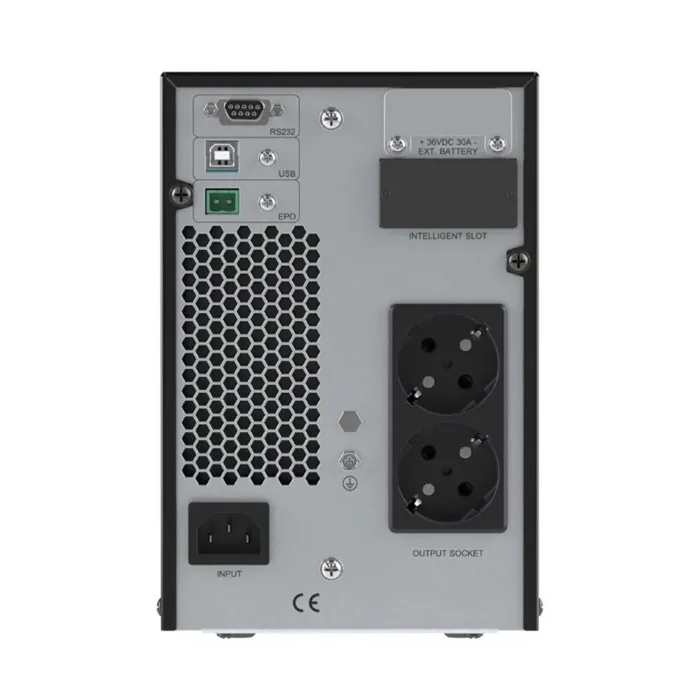 Источник бесперебойного питания Онлайн для Small Tower 1000 ВА/900Вт 1/1 2xSchuko EPO USB RS-232 RJ45 3х7А.ч DKC SMALLT1A10S