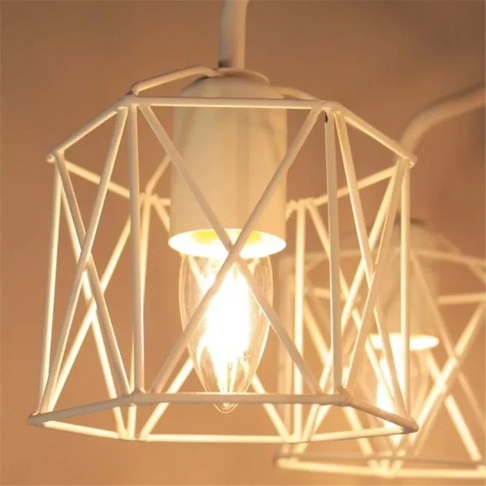 Светильник "Стелла" 161 НПБ 01-6х60-142 Е27 ИУ бел. муар Элетех 1005404670