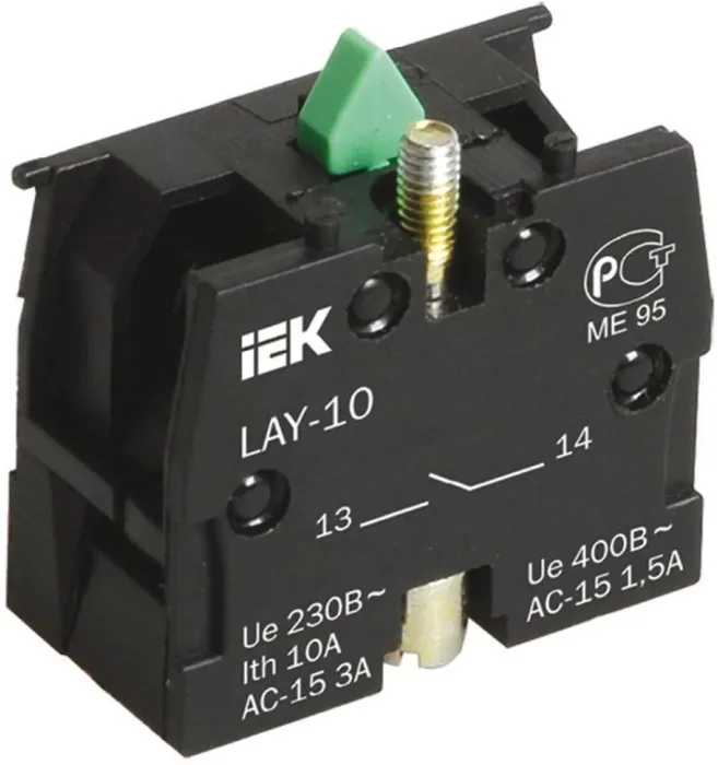 Блок контактный 1з для LAY5 KARAT IEK BDK21