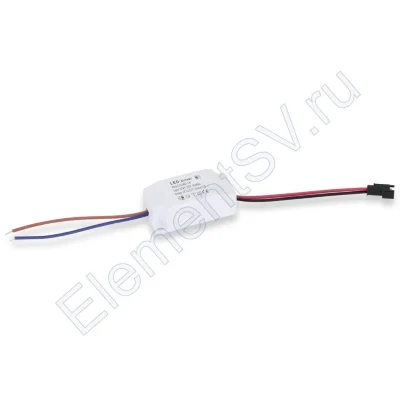 Светодиодный драйвер XS0407-7W LD14 (220V, 7W, 12-18V, 250mA)