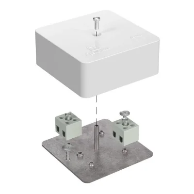 Коробка огнестойкая для кабель-канала 40-0450-FR2.5-4 Е15-Е120 75х75х30 Промрукав 40-0450-FR2.5-4