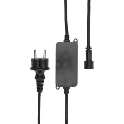 Контроллер для гирлянд Сеть и Твинкл с радиопультом черн. Neon-Night 217-204