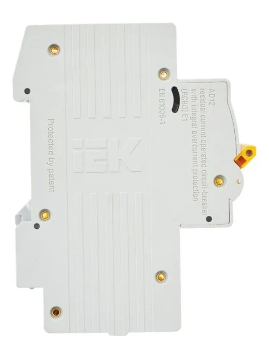 Выключатель автоматический дифференциального тока 2п C 6А 10мА тип AC 4.5кА АД-12 KARAT IEK MAD10-2-006-C-010