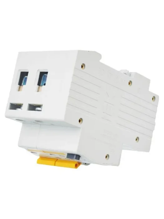 Выключатель автоматический дифференциального тока 2п C 6А 10мА тип AC 4.5кА АД-12 KARAT IEK MAD10-2-006-C-010