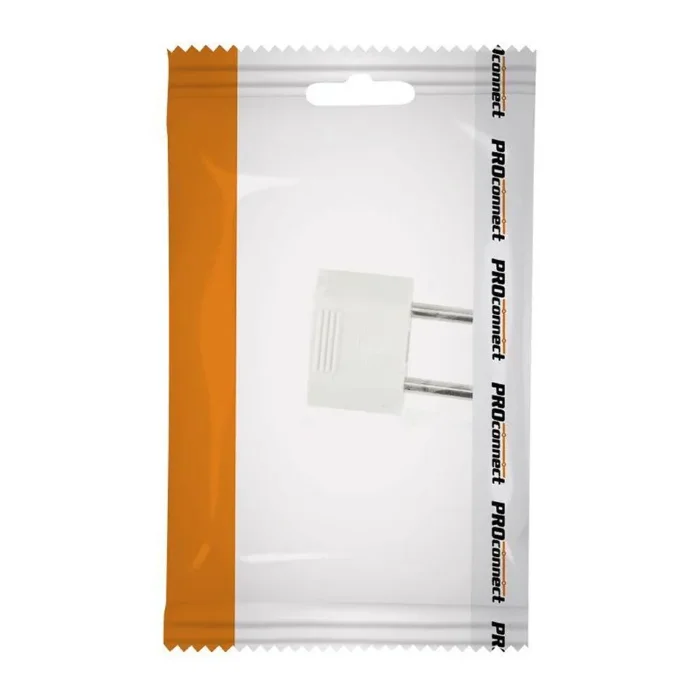 Переходник сетевой плоский "Тефаль" бел. (инд. упак.) PROCONNECT 11-1041-9