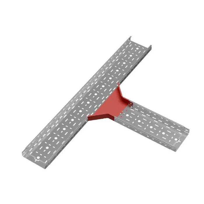 Ответвитель для лотка Т-образ. 200х50 сталь 1мм "ПЛЮС" TUplus50-200 HD КМ PL1509