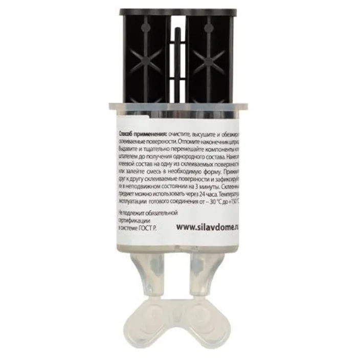 Клей эпоксидный 6мл прозр. (блист.1шт) шприц СИЛА Б0002922