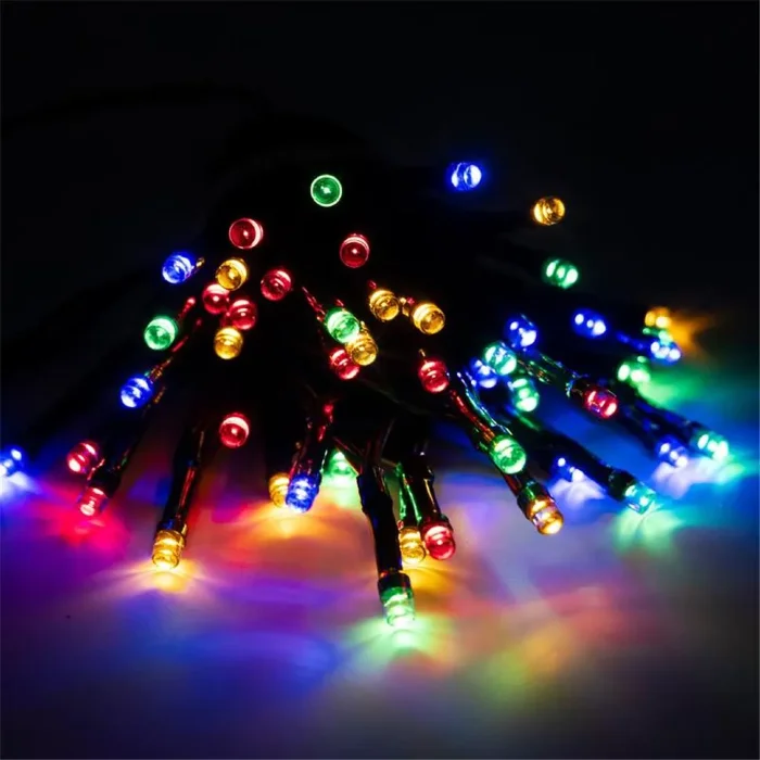 Светильник светодиодный садовый SLR-G01-50M гирлянда 50 мультицвет. LED на солнечн. батарее ФАZА 5027275