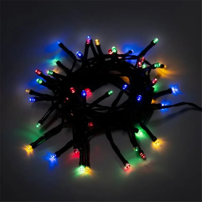 Светильник светодиодный садовый SLR-G01-50M гирлянда 50 мультицвет. LED на солнечн. батарее ФАZА 5027275