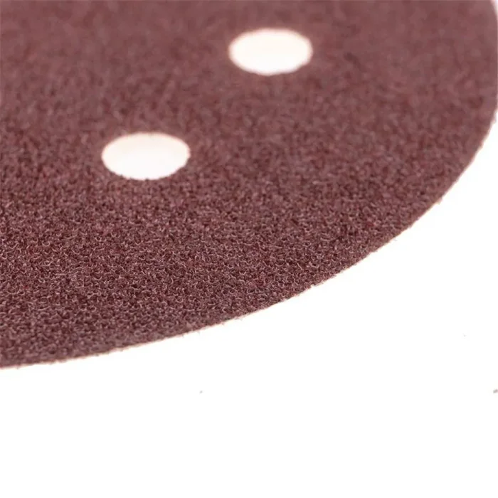 Диск абразивный на ворсовой основе на липучке перфорир. P60 125мм (уп.10шт) Kranz KR-91-1165