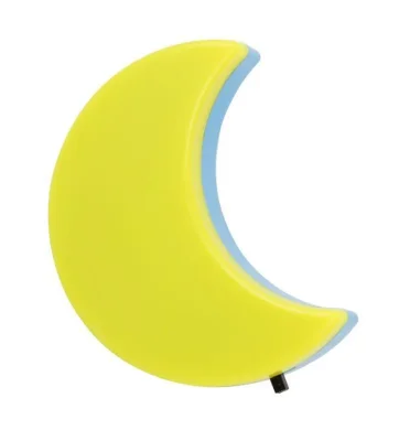 Светильник светодиодный NL-244 &quot;Месяц&quot; 220В ночник с выкл. желт. Camelion 14264