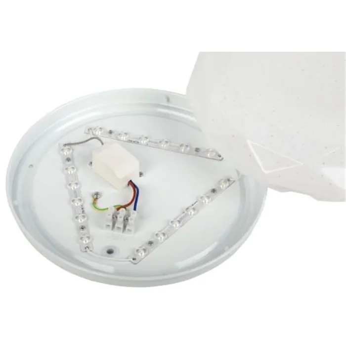 Светильник светодиодный Классик SPB-6 Slim Sparkle WH 24W-4K 24Вт 4000К без ДУ Эра Б0069787