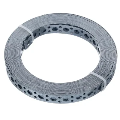 Лента монтажная 0.55х17 прямая 10м цинк этикетка СТРОЙМЕТИЗ 4520089