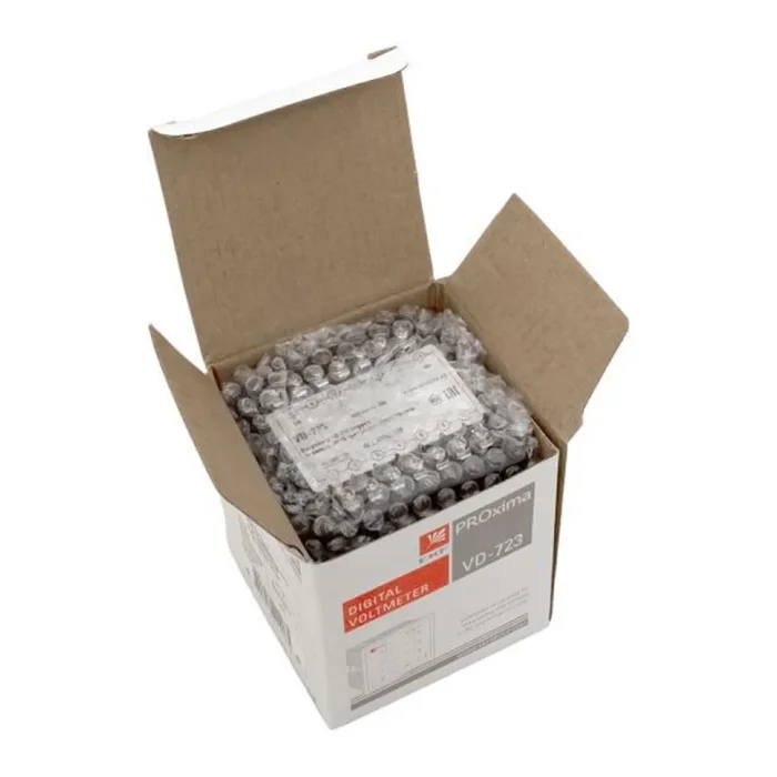 Вольтметр цифровой VD-723 на панель 72х72 трехфазный EKF vd-723