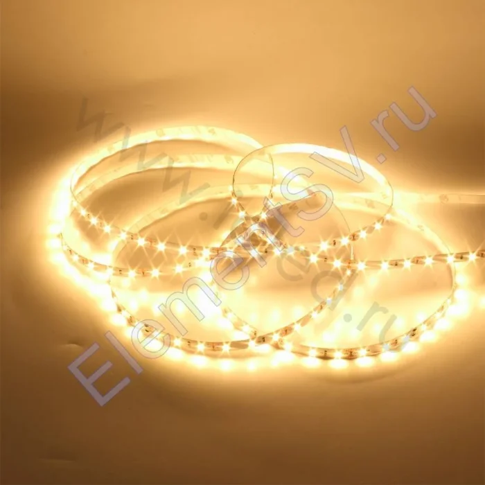 Светодиодная лента LUX class, 2835, 60led/m, warm white, 12V, IP20, CRI>90, A206