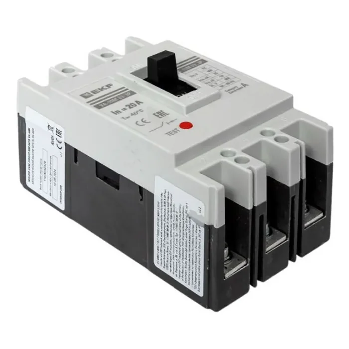 Выключатель автоматический 3п 63/20А 25кА ВА-99М PROxima EKF mccb99-63-20m